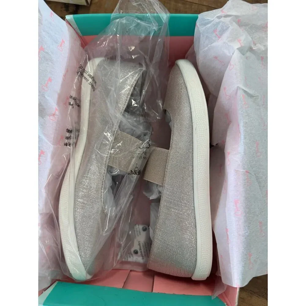 COPPER KEY Skedaddle Girls/Youth shoes; size 3; Sparkly Blush, secure, NEW!